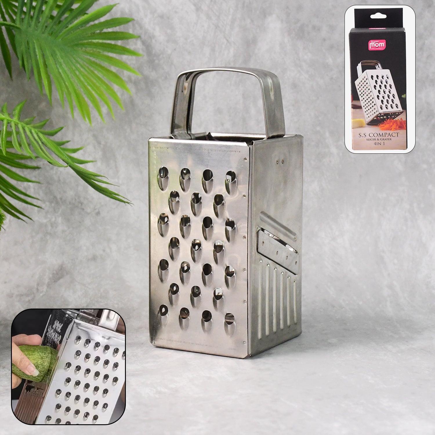 Premium Steel Grater & Slicer Premium Steel Grater & Slicer